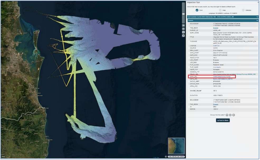 Due to the limited audience of this diagram and its complexity, no alternative description has been provided. Please email clientservices@ga.gov.au